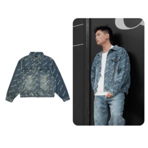 Odin Club Typo Denim Jacket