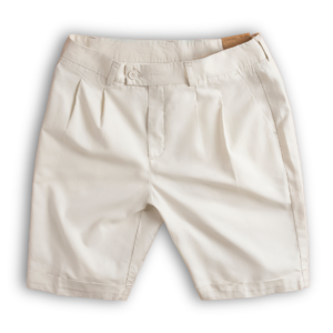 Khaki shorts with hem LV FSBK015