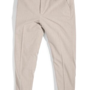 Slim-fit plain-waisted trousers FABT003