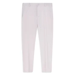 Men's Embroidered Back Pocket Slim Form Trousers