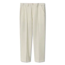 Men's Straight-Leg Pants Hidden Elastic Side Waist Form Straight