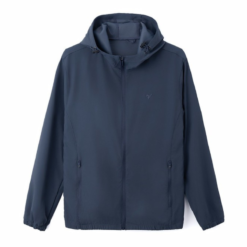 One-layer windbreaker with hood EWCW007