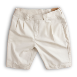 Khaki shorts with hem LV FSBK015